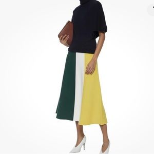 Derek Lam Colorblock Knit Skirt